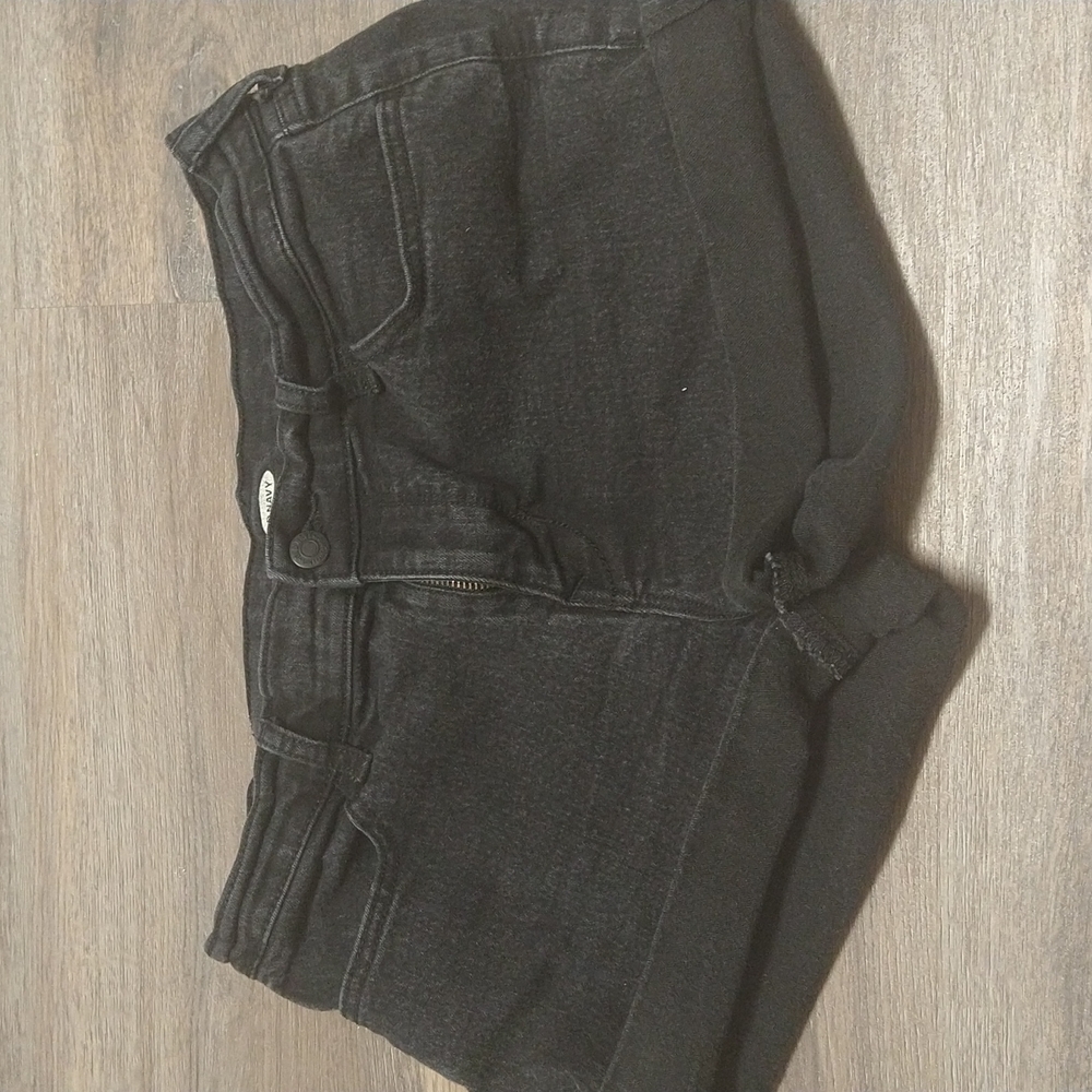 Black Jean Shorts Old Navy
